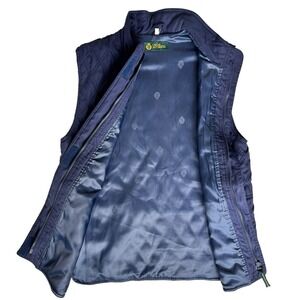 Oscar Jacobson Mens Navy Blue Vest Small Golf Gilet Body Warmer Athleisure Sport